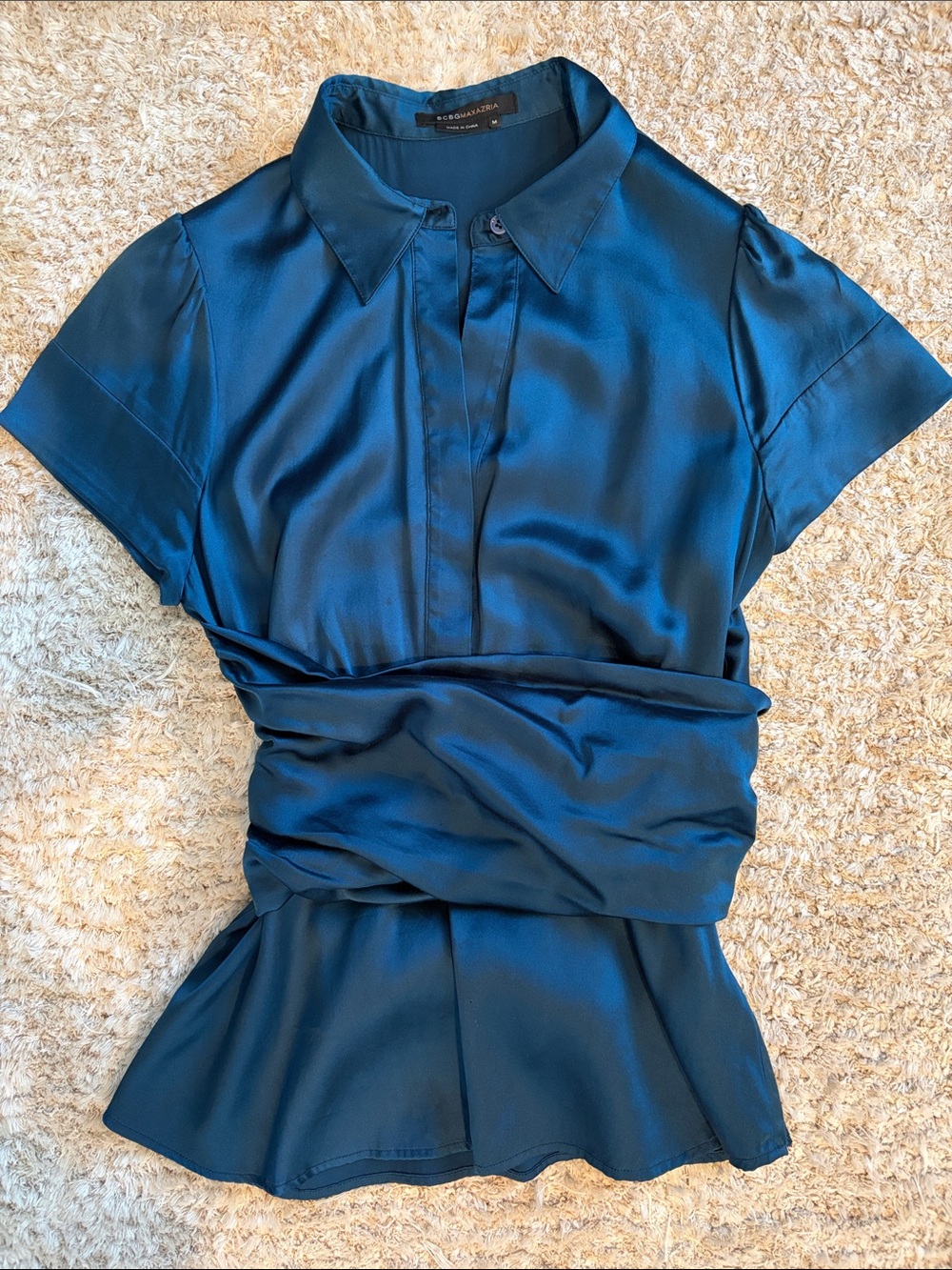 BCBG MaxAzria Silk Blouse